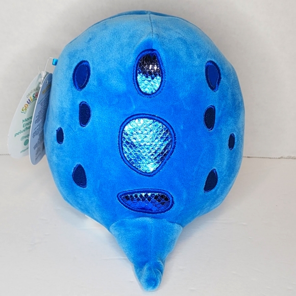 VERMICELLI 🐍 FTM ☆ Blie Iridescent Snake Original Squishmallow by Kelly Toy NWT - Picture 2 of 8